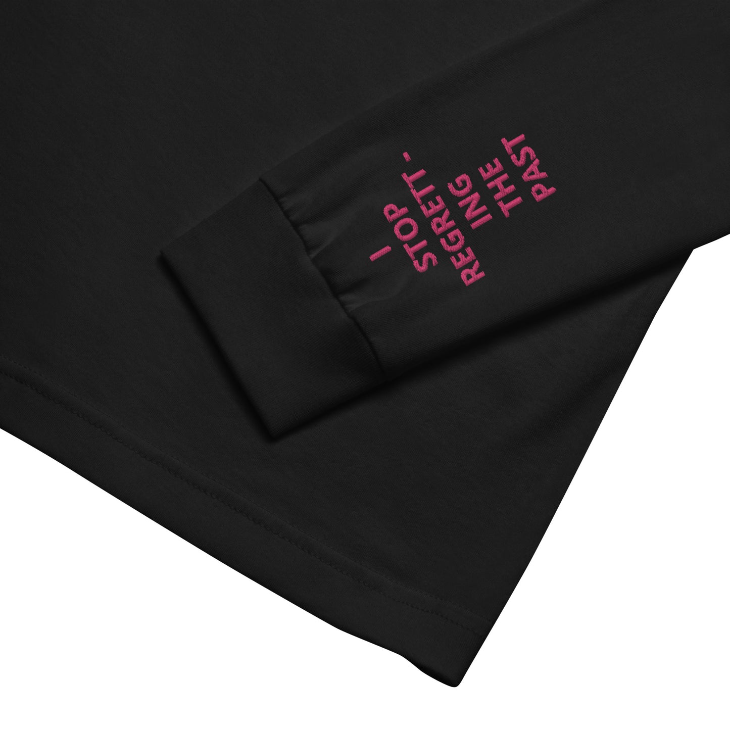 Unisex Long Sleeve Tee - with affirmations on the wrists.
