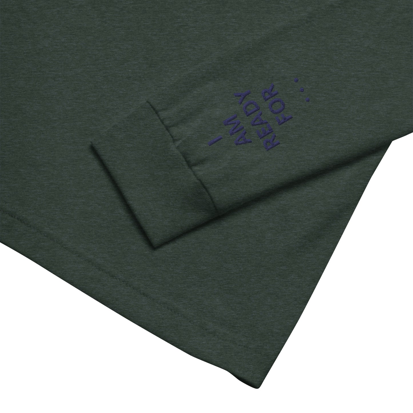 Unisex Long Sleeve Tee - with affirmations on the wrists.