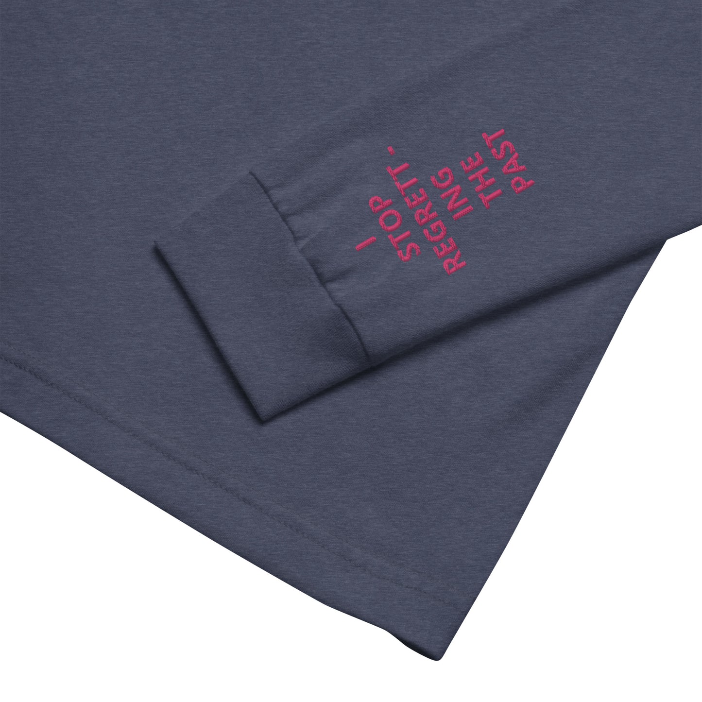 Unisex Long Sleeve Tee - with affirmations on the wrists.
