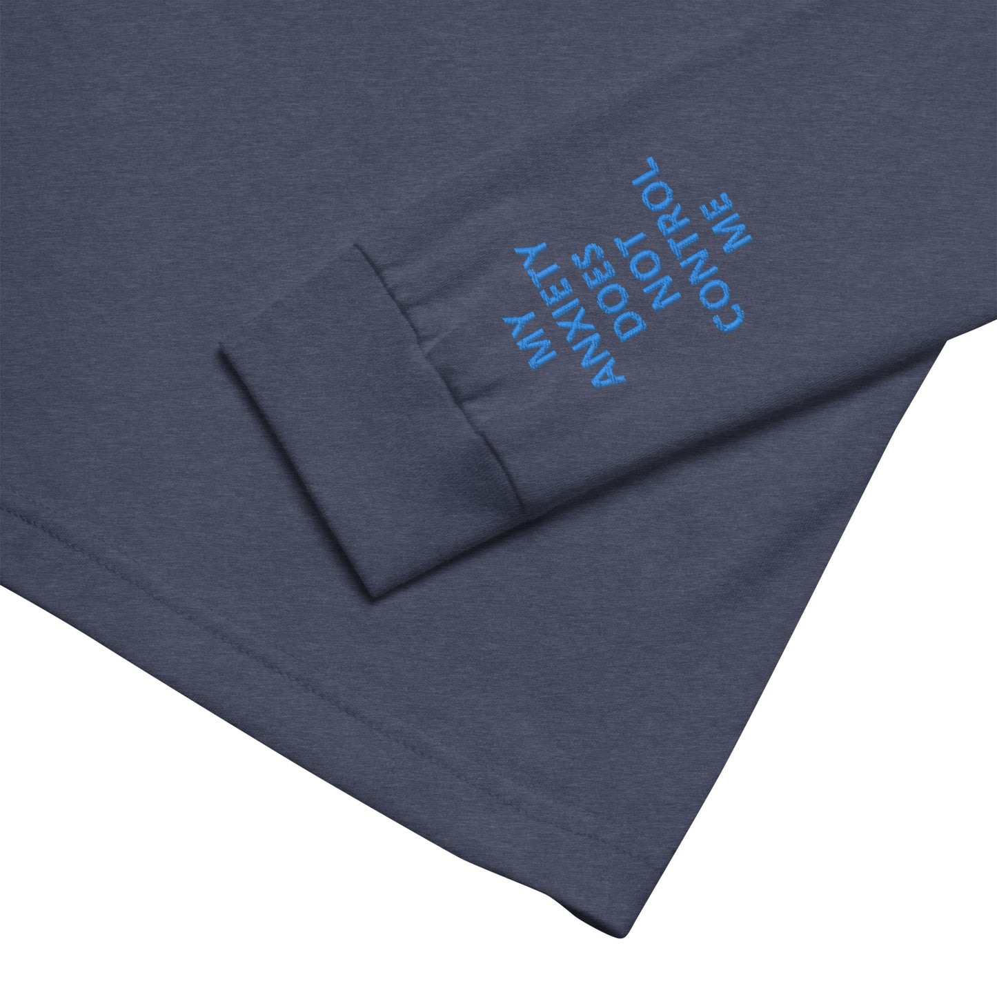 Unisex Long Sleeve Tee - with affirmations on the wrists.