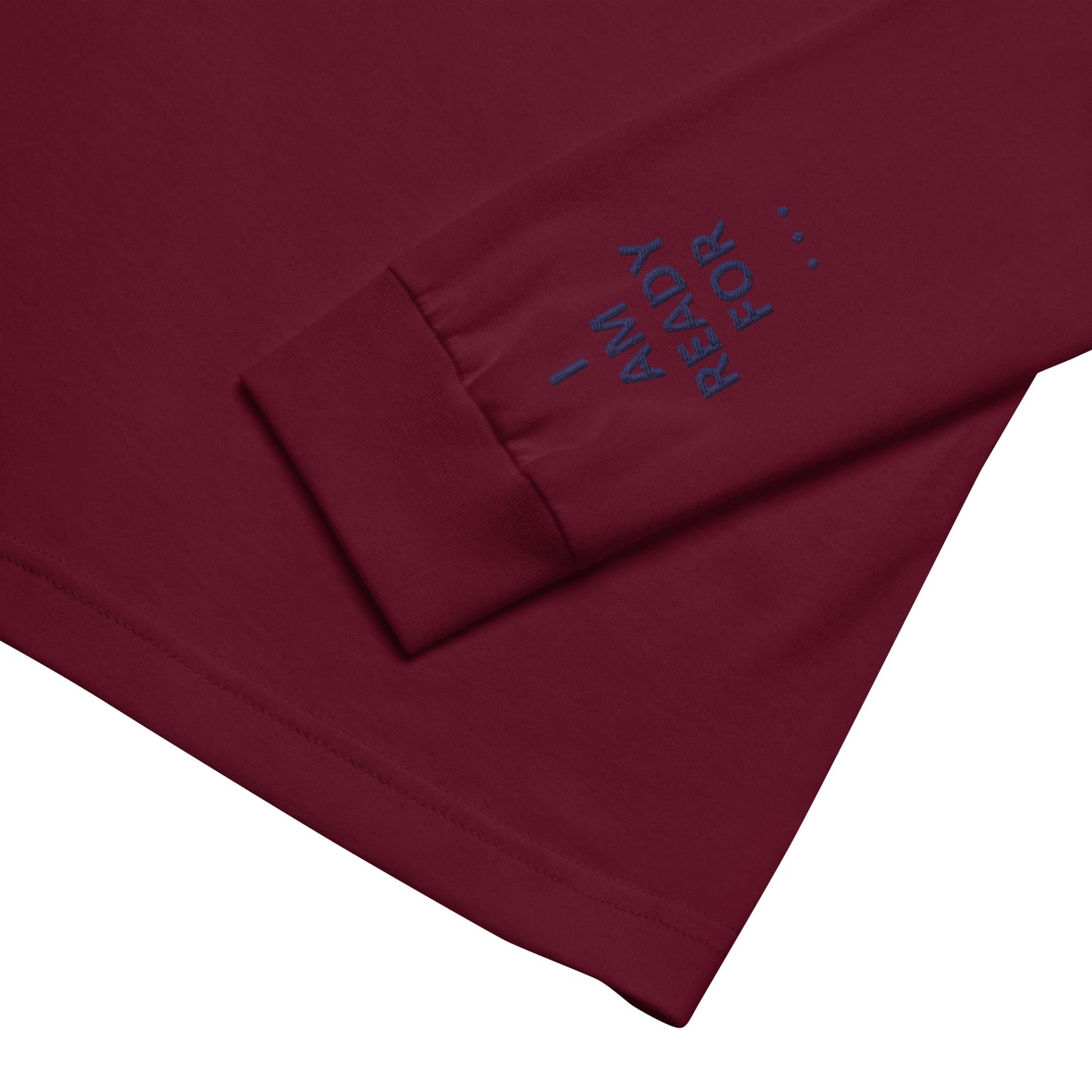 Unisex Long Sleeve Tee - with affirmations on the wrists.
