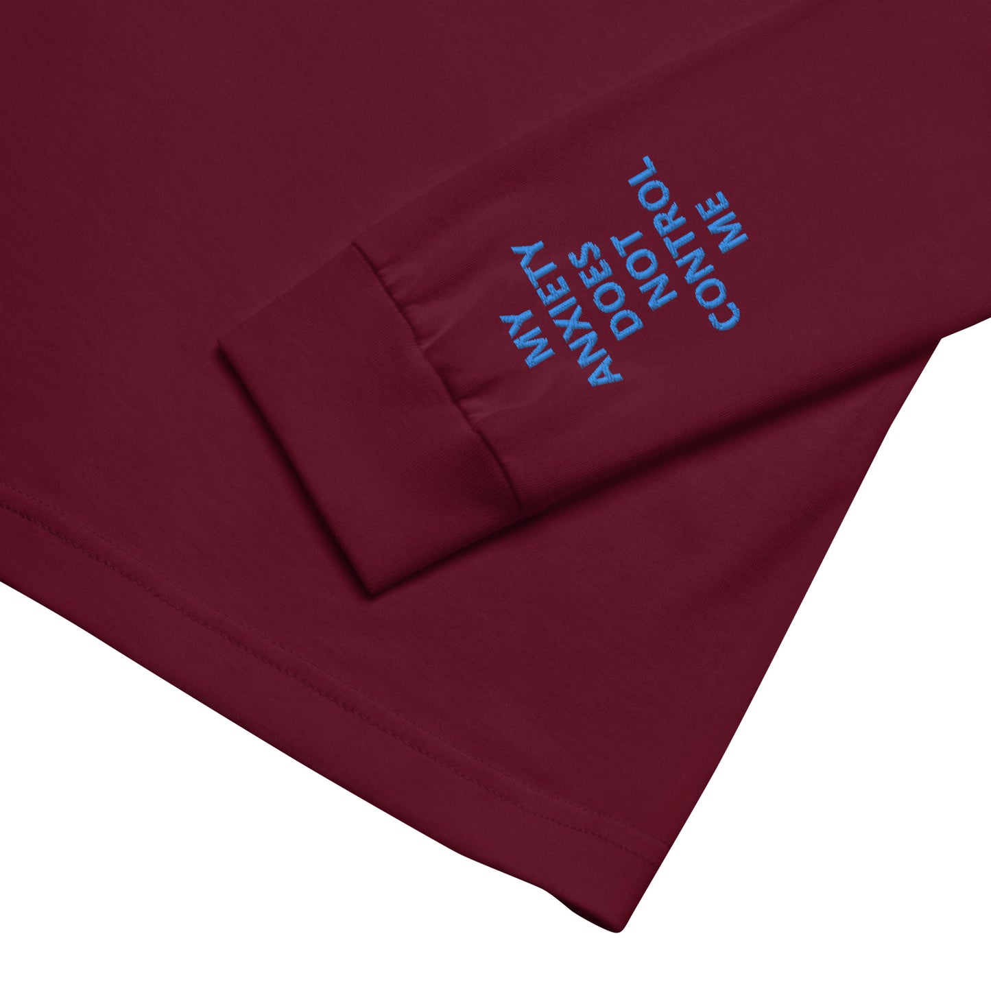 Unisex Long Sleeve Tee - with affirmations on the wrists.