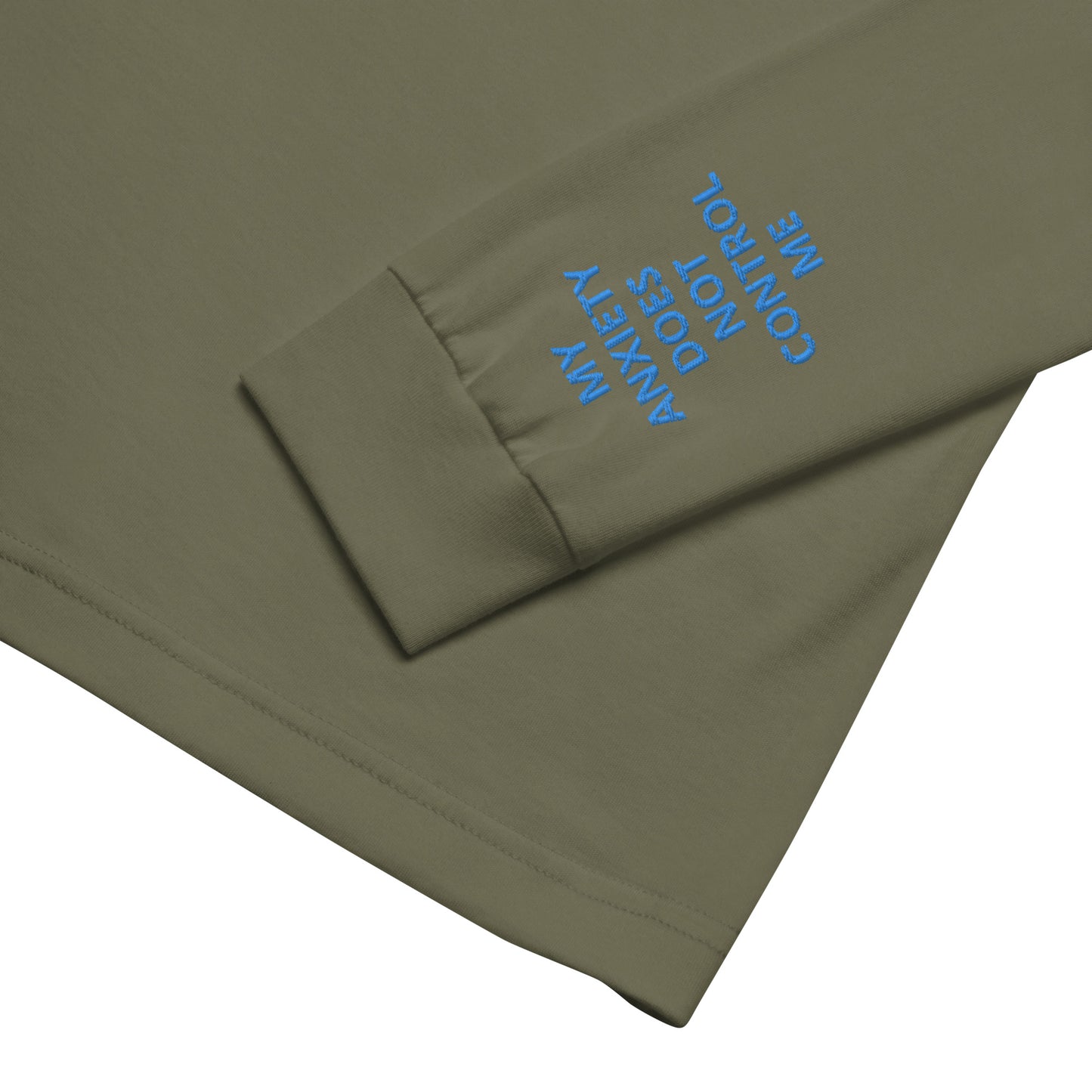 Unisex Long Sleeve Tee - with affirmations on the wrists.