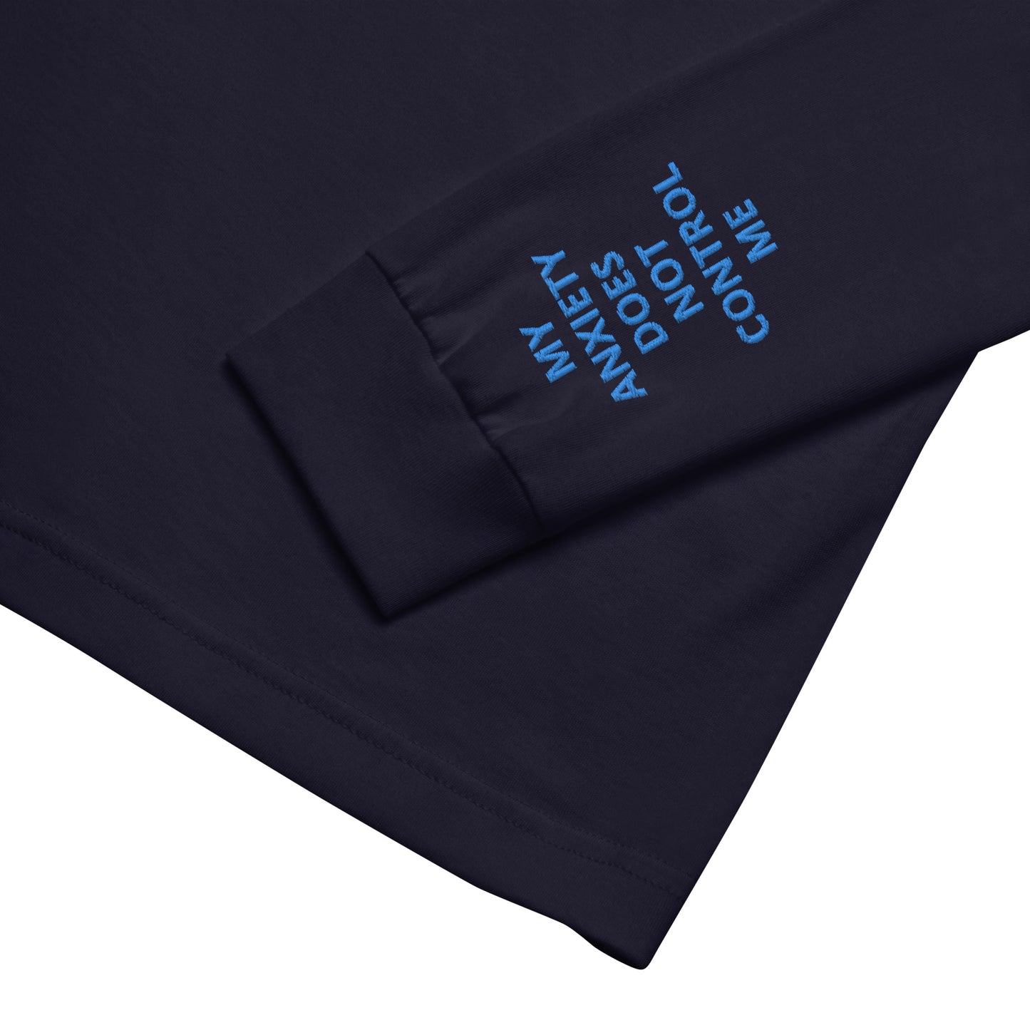 Unisex Long Sleeve Tee - with affirmations on the wrists.