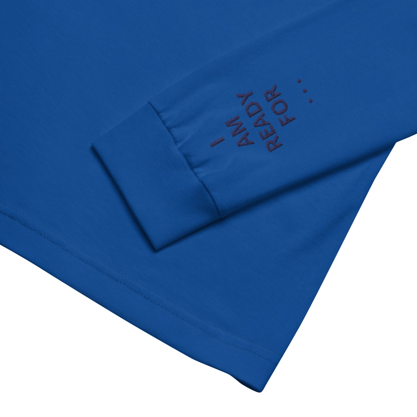 Unisex Long Sleeve Tee - with affirmations on the wrists.